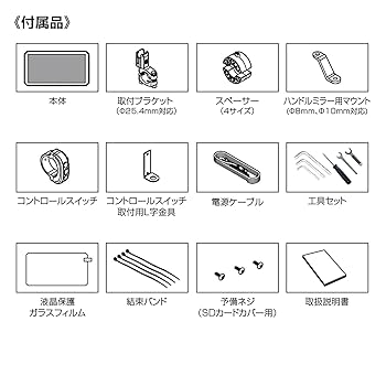 Amazon.co.jp: MAXWIN バイク用 スマートモニター 5インチ 縦